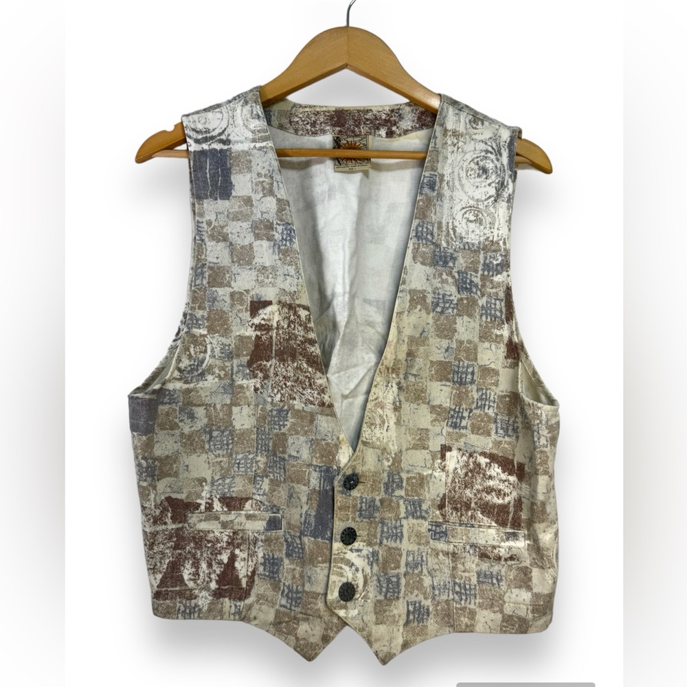 Vintage CHICO’s 10 Years Women Vest Size 1 (M) Special Edition Collectible Vest